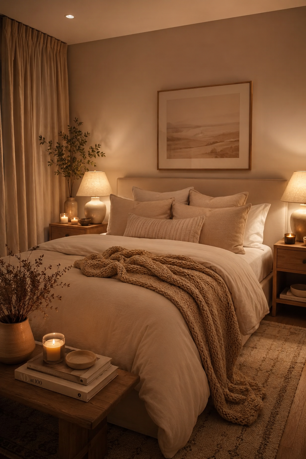 How to Recreate This Cozy Luxury Bedroom on Amazon