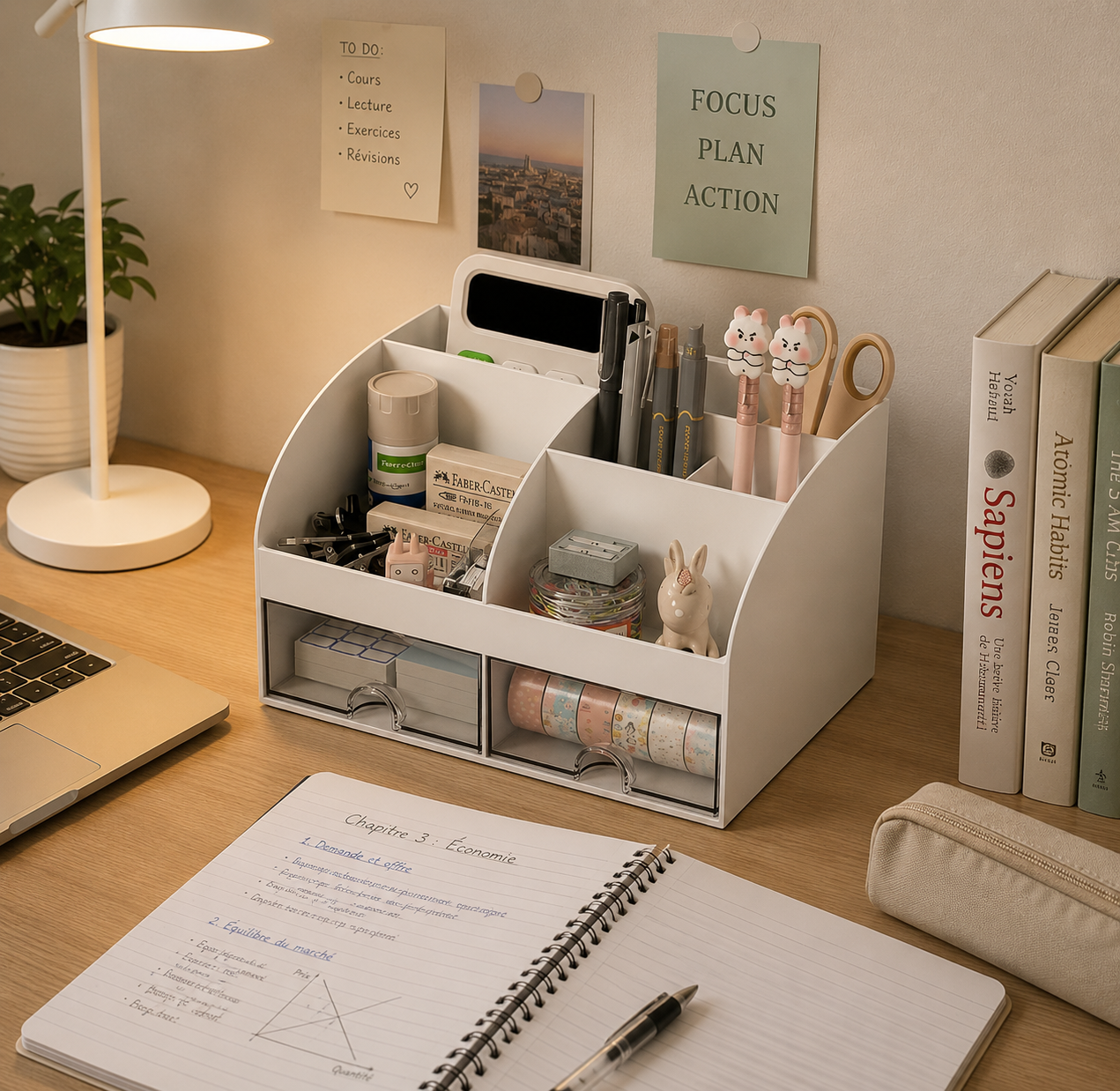 desk organiser dorm room